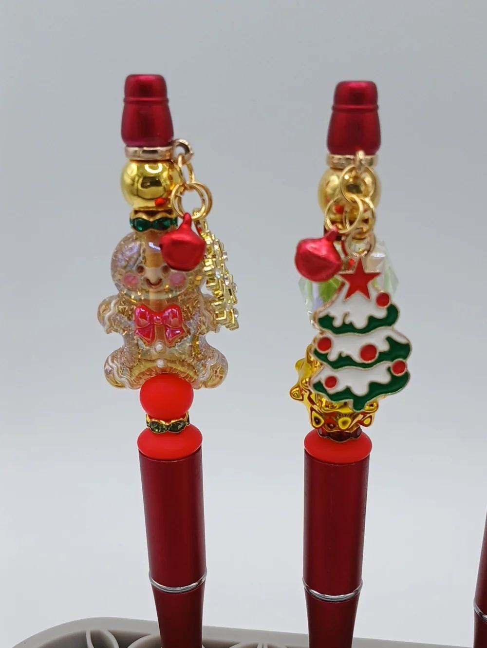 Decorative Holiday Charm Pen Set
